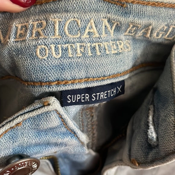 Distressed duo denim  Women's Jeans - Picture 5 of 5